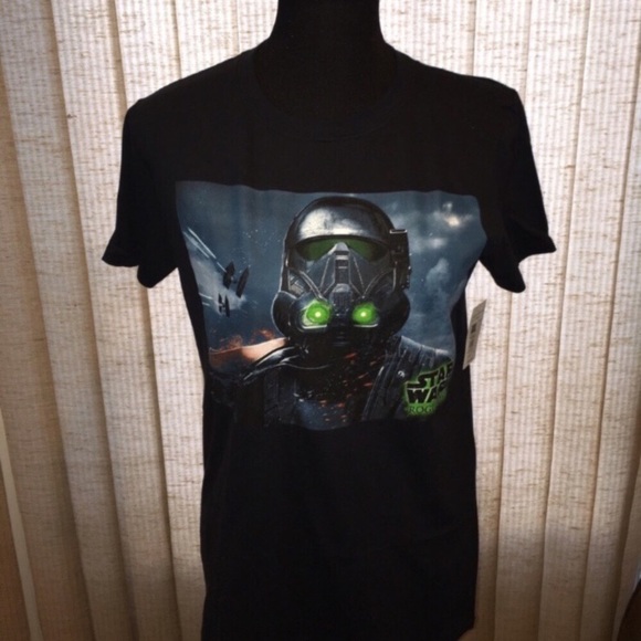NWT Star Wars - Rouge One - Black T-Shirt - Picture 2 of 3